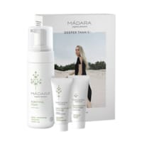 Mádara Travel Set Become Organic SET (Purifying Foam 150ml + Deep Moisture Fluid 25ml + 