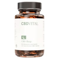 CBD Vital CBD Kapseln Schlafkapseln mit Hanföl und Melatonin 60 Stk.